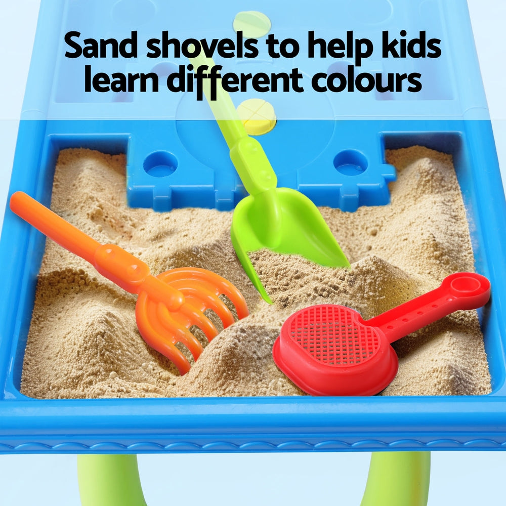 Sand and Water Table Windmill Shovel Outdoor Sandpit Toys Beach Play