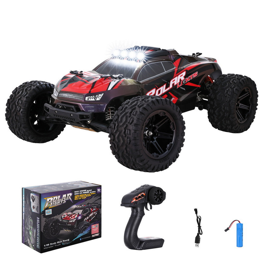 Kids Remote Control Car Off-Road Truck with Lights Electric Vehicle Toys