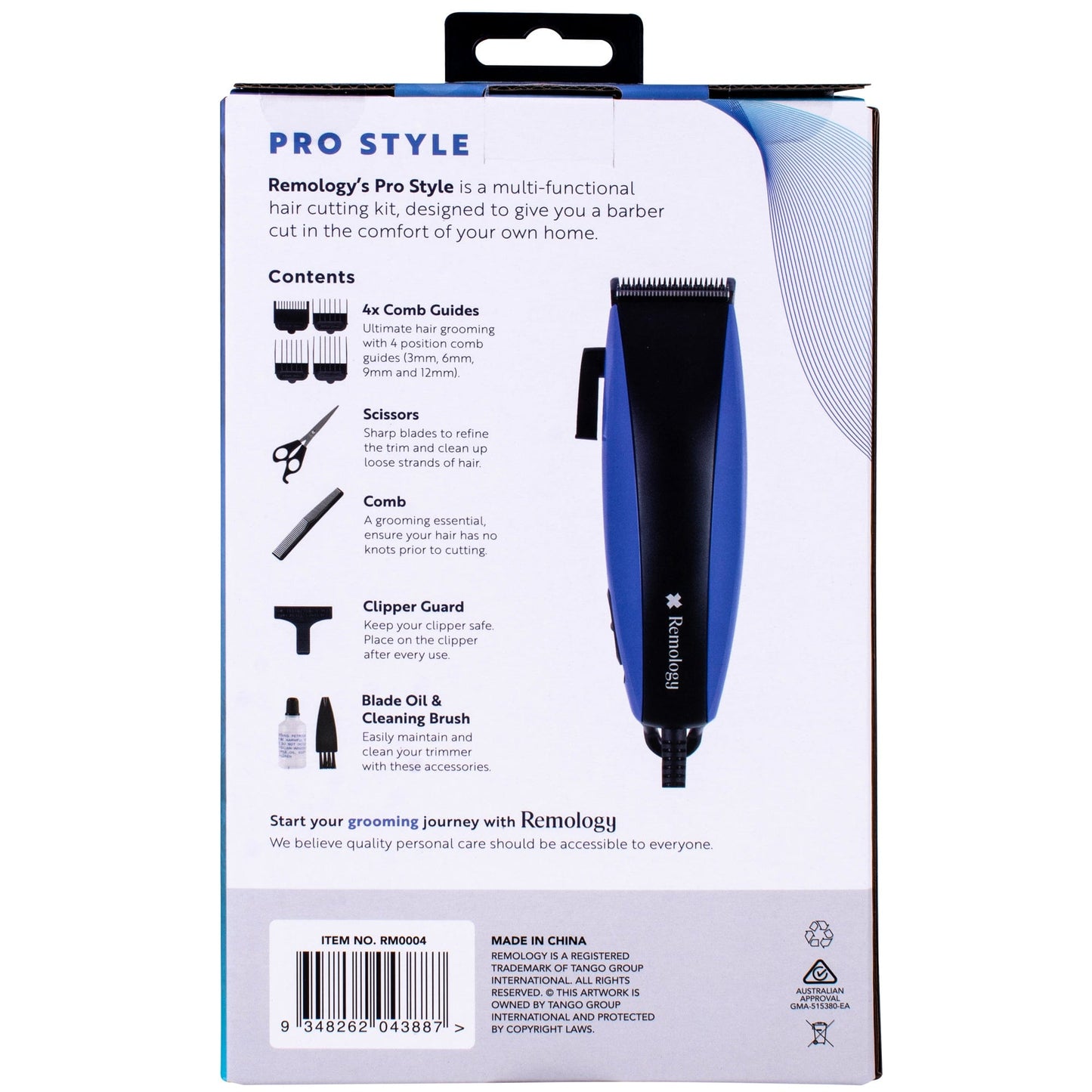 10Pcs Pro Style Hair Cutting Kit