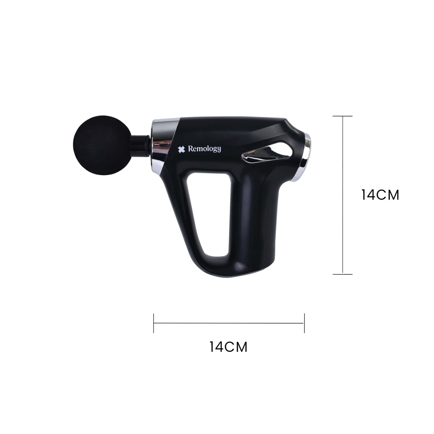 Remology Impact Therapy 6 Adaptive Speed USB-C Massage Gun with 4 Heads