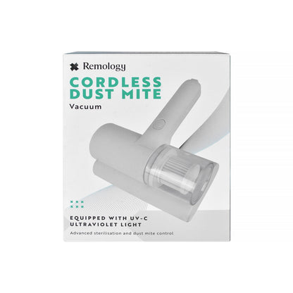 UV‑C Cordless Dust Mite Vacuum Handheld Sanitizing Cleaner with 1200 mAh Battery