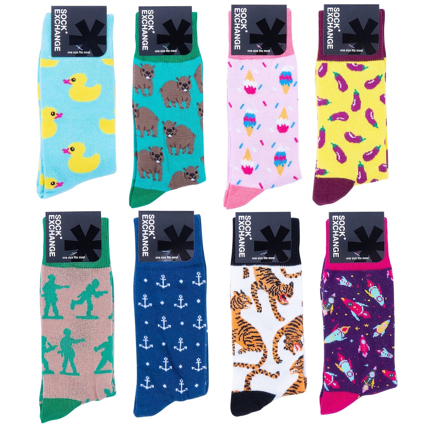 Novelty Socks - Wholesale 48 Pairs Novelty Socks