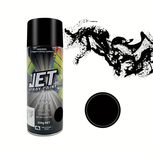 1 Pcs 250g Spray Paint Can SP102-MAT BLACK