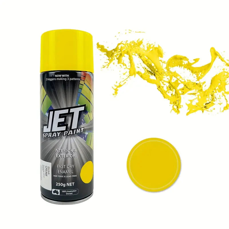 1 Pcs 250g Spray Paint Can SP112-YELLOW