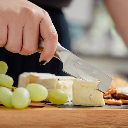 4 Pcs Clevinger Smiley Stainless Steel Cheese Knife Set