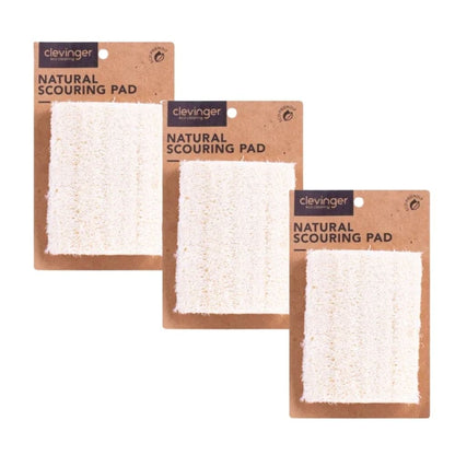 3 Pcs Natural Scouring Pad