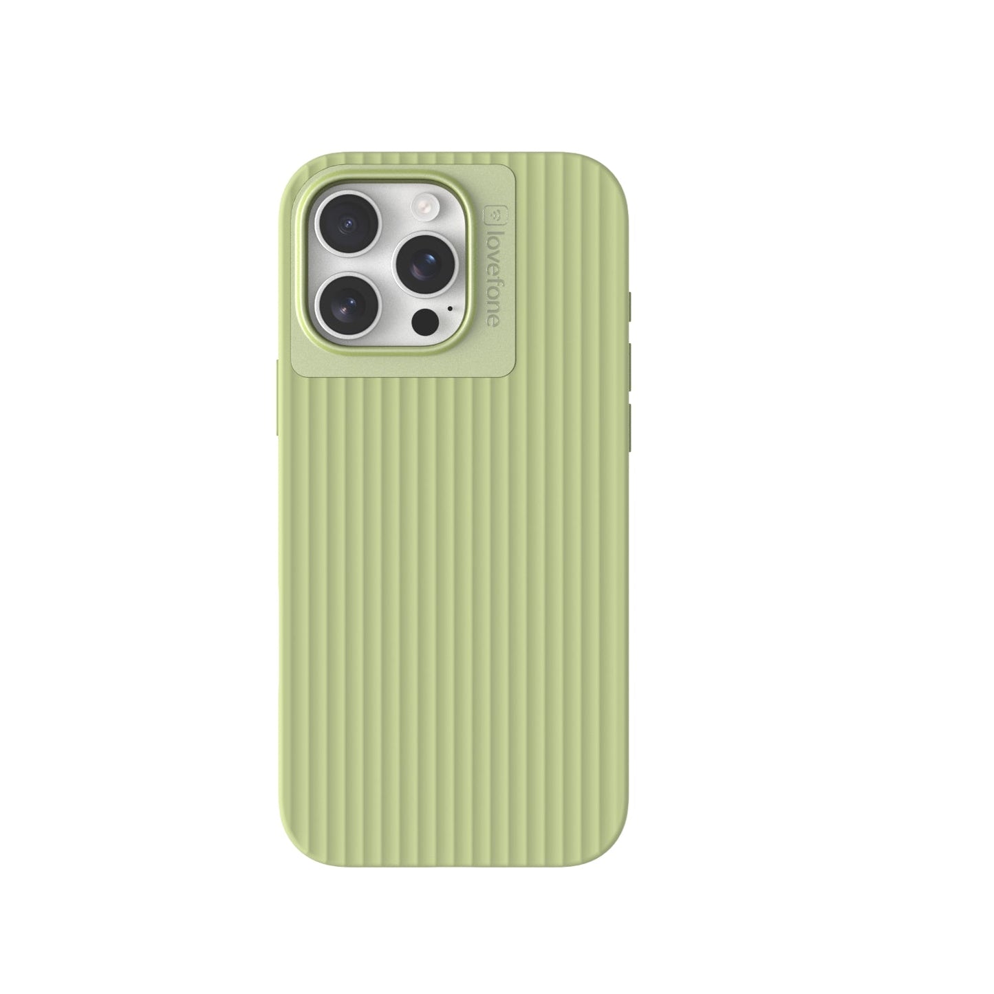 Lovefone Suitcase Case iPhone 16 Pro Lime Luggage