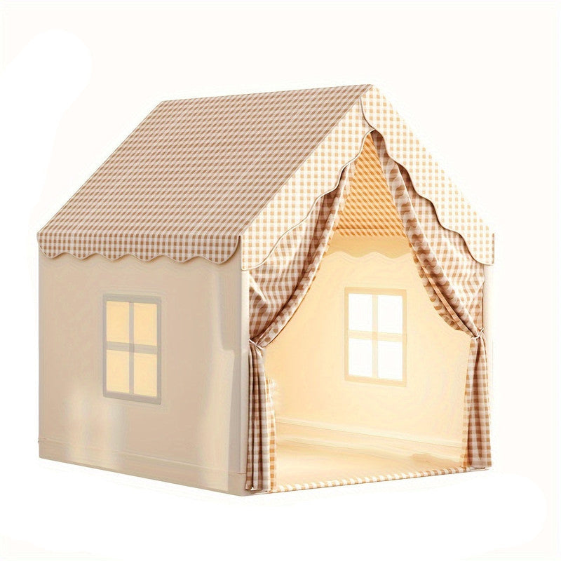 Kids Castle Play Tent Indoor Pretend Playhouse