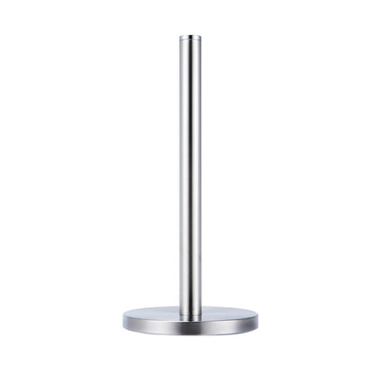 Stainless Steel Paper Towel Holder for Kitchen Countertop Cling Film Storage Rack-Silver