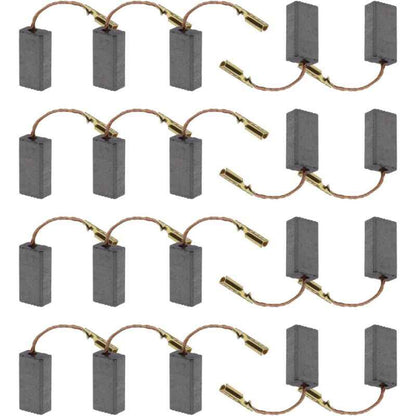Carbon Brushes for Bosch Angle Grinder 15x8x5mm 20pcs Replacement Compatible Power Tool Repair Parts