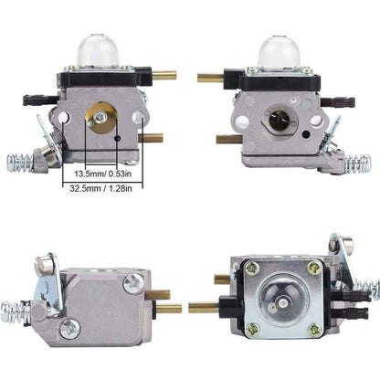 Mantis Tiller Parts Carburetor C1U-K54A with Air Filter Repower Kit for Mantis 2-Stroke 7222 7222E 7222M 7225 7230 7234 7240 7920 7924,