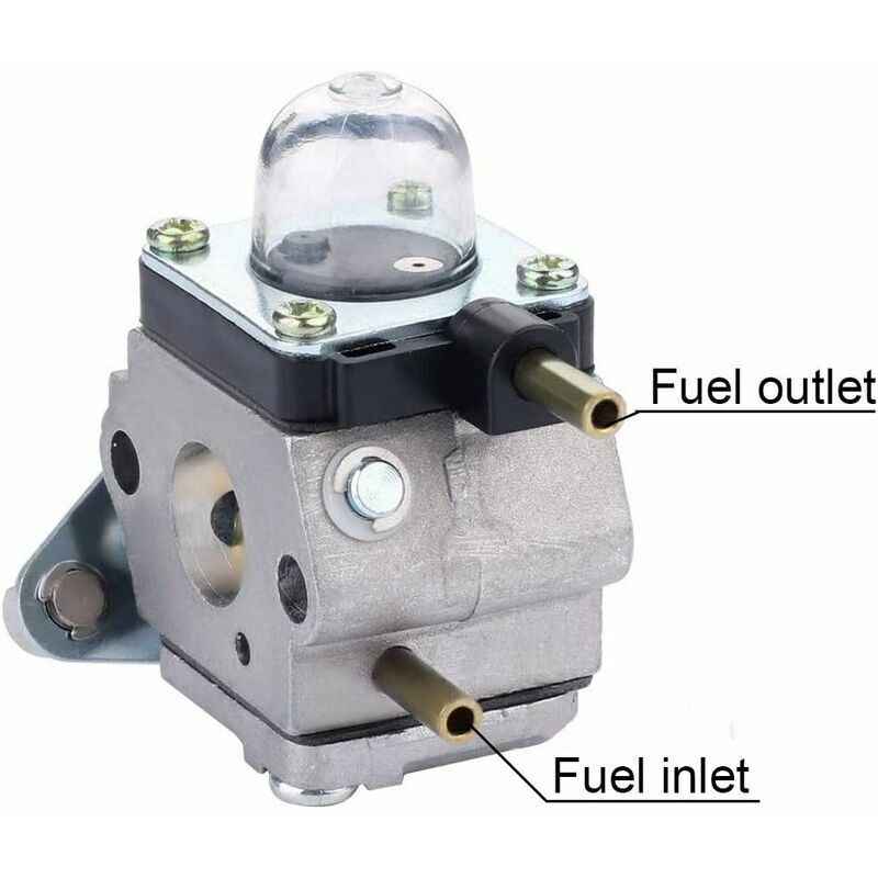 Mantis Tiller Parts Carburetor C1U-K54A with Air Filter Repower Kit for Mantis 2-Stroke 7222 7222E 7222M 7225 7230 7234 7240 7920 7924,