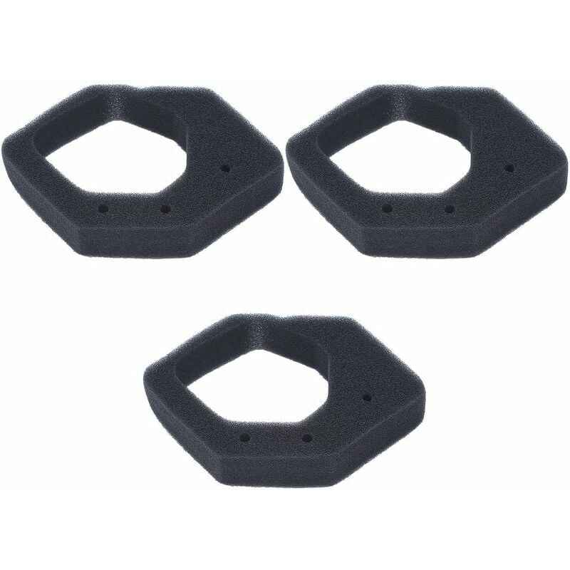 Air Filter 3Pcs Compatible with Honda GX25 GX25N GX25NT UMK425 ULT425 UMS425 HHT25S Lawn Mower Brushcutter 17211-Z0H-000