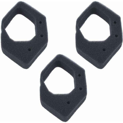 Air Filter 3Pcs Compatible with Honda GX25 GX25N GX25NT UMK425 ULT425 UMS425 HHT25S Lawn Mower Brushcutter 17211-Z0H-000