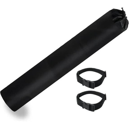 Jumbo Rug Storage Bag with 2 Buckle Straps for Tying, Large Drawstring Carpet Bag for Rugs up to 10×14 Ft, Rug Shipping Bags for Rug Moving Storage(28×142 Inch)