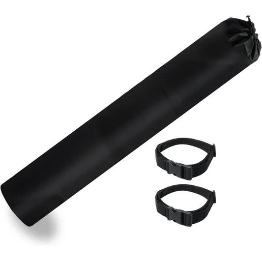 Jumbo Rug Storage Bag with 2 Buckle Straps for Tying, Large Drawstring Carpet Bag for Rugs up to 10×14 Ft, Rug Shipping Bags for Rug Moving Storage(28×142 Inch)