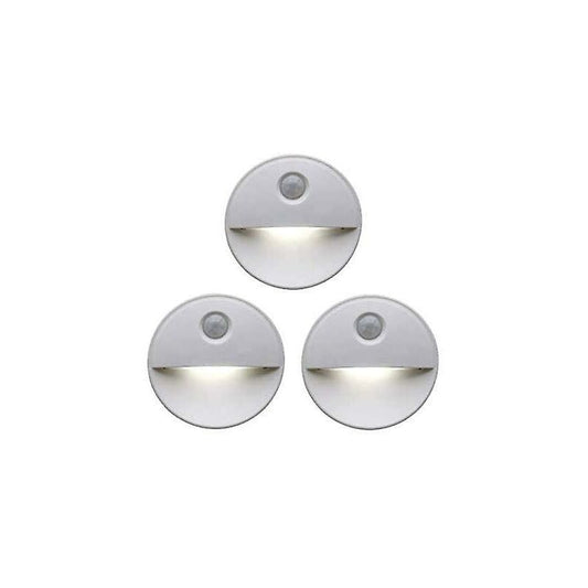 LED Motion Sensor Night Light Sleep-Inducing LED Bulbs Cordless Operation Perfect For Bathroom Cabinets, Stairs And More