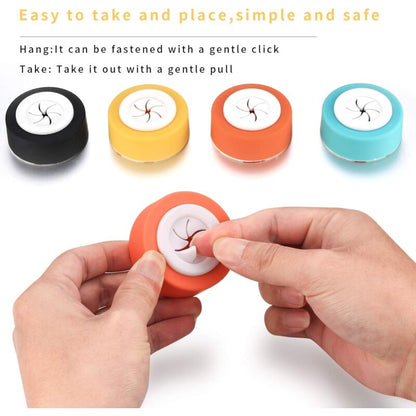 4 pcs Dishcloth Holders, Self Adhesive Bathroom Dishcloth Hooks, ROund Suction Cup Wall Hooks For Bathroom, Kitchen,