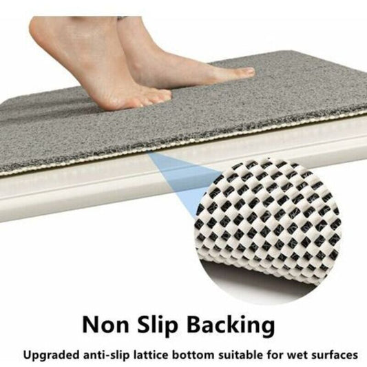 Shower Mat For Indoor Shower, Non-Slip Loofah Bath Mat, Anti-Mold, Anti-Bacterial, Soft Pvc Bath Mat For Bathroom, Wet