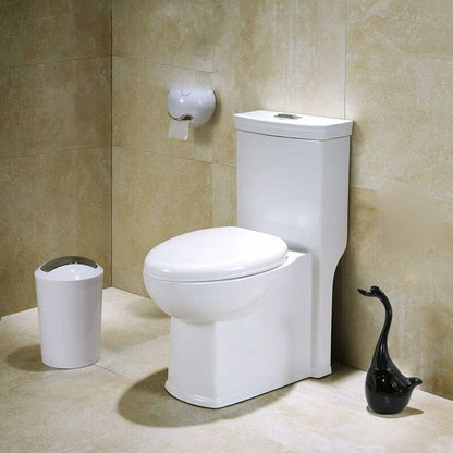 Swan Shape Toilet Brush Set, Toilet Brush Holder, Toilet Brush Holder And Stand, For Bathroom (Black)