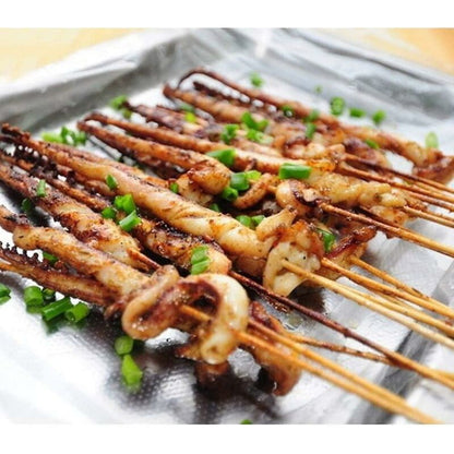 100 Pieces Wooden Skewers, 30Cm Bamboo Skewers Sticks, Skewers For Fruit, Cocktail, Bbq And Vegetables