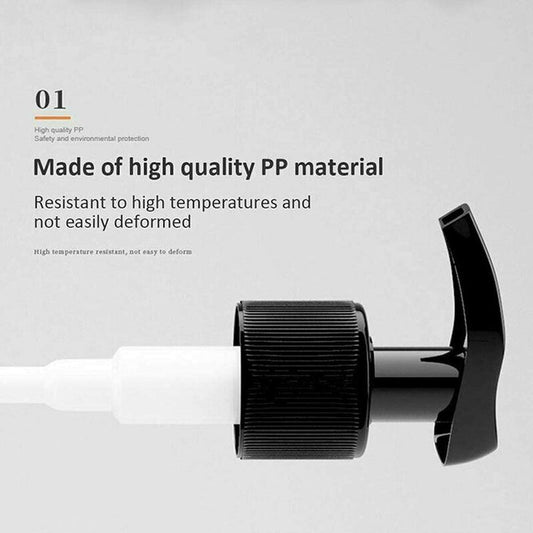 4 Pack 500Ml Pet Plastic Soap Dispenser With Black Lotion Pump Ideal For Kitchen Bathroom
