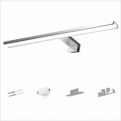 Bathroom Mirror Light 30Cm LED 6W 230 Volt Bathroom Mirror Light 6000K Full Aluminum 3In1 Bathroom Mirror Light