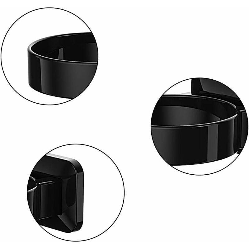 Hair Dryer Holder Wall Mounted Hair Dryer Holder Plastic Hair Dryer Holder No Drilling Hair Dryer Storage Organizer