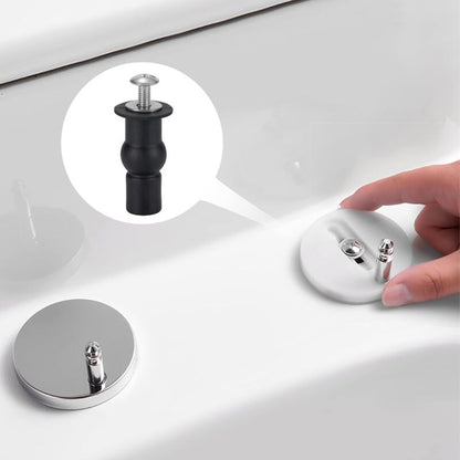 Toilet Seat Fixing Toilet Seat Hinge Toilet Seat Fixing Screws For General Toilet Seats 4 pcs Black