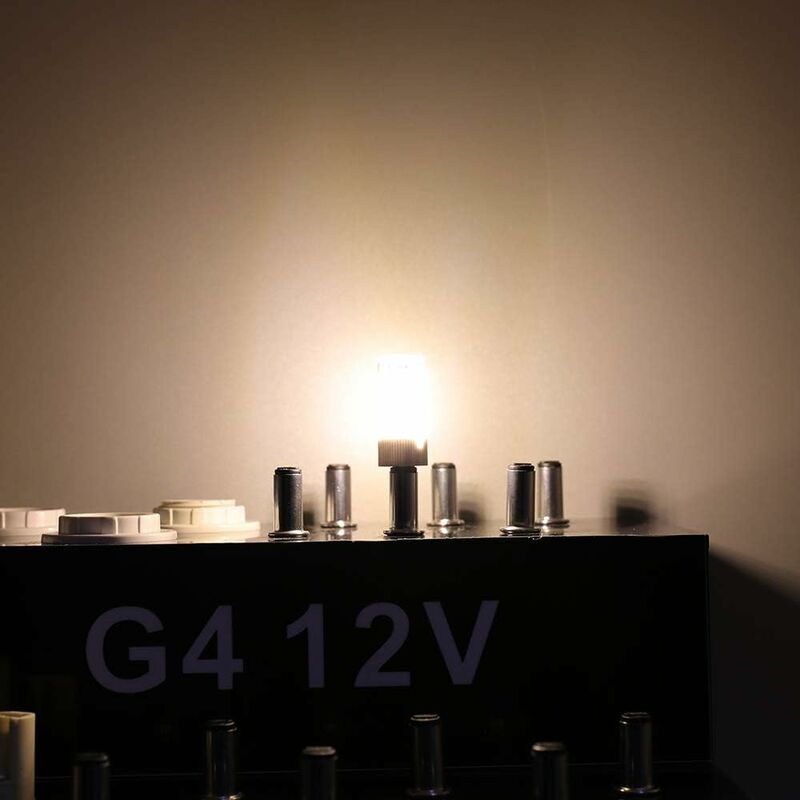 5X G4 LED Lamp 5W Bulb Lamp 51 Smd 2835LEDs Warm White 3000K LED Bulb 500Lm Equivalent To 50W Halogen Lamp Ac/Dc12V