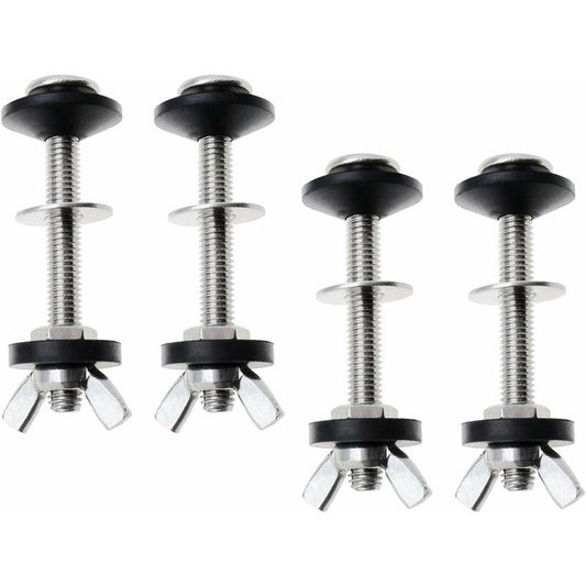 Toilet Tank Bolts And Washers, 4 Pack Toilet Bolts, Stainless Steel Washing Tool Accessories For Split Toilets