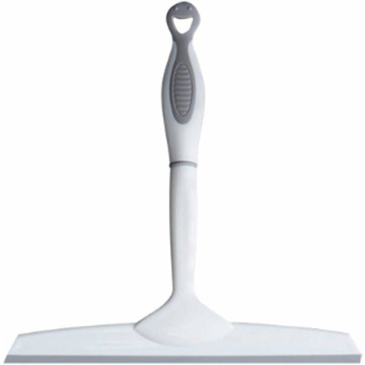 Shower Squeegee Glass Squeegee, Glass And Tile Squeegee For Window Or Shower - With Heavy Duty Blade