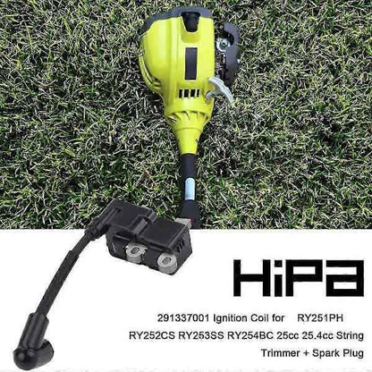 Ignition Coil For Ry251ph Ry252cs Ry253ss Ry254bc 25cc Trimmer