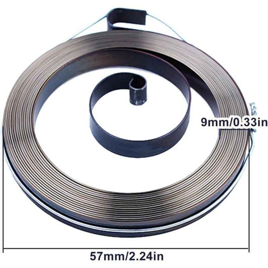 Compatible with Stihl FC55, FS55, FS45, FS46, FS38, HL45 Trimmer Starter Cord with Spring and Detent