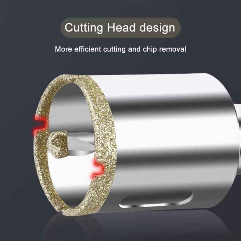 Diamond Hole Saw 100mm with Centering Drill Tile Cutter