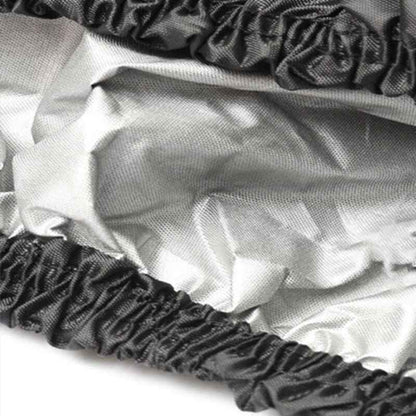 Universal Waterproof Lawn Mower Cover 210D Oxford Fabric - 183x112x109cm, Compatible with Most Riding Mowers and Tractors
