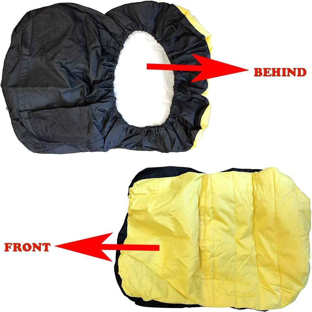 Seat Cover for Riding Mowers - Waterproof Tractor Seat Cover - Universal for Riding Mowers and Tractors - Seat Covers up to 35.5 cm High