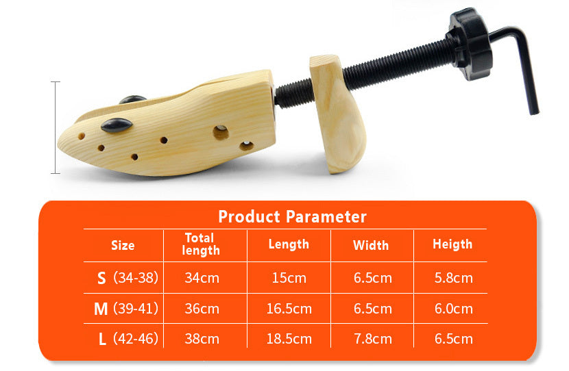 Wooden Shoe Stretcher 2 Pack for Yux 39-41 Compatible with Braun