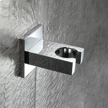 Wall Mounted Bracket for Handheld Shower Head Multicolor Adjustable Holder Design To Meet Any Space Bathroom Showering Spraying Angle Chrome,Brushed gold