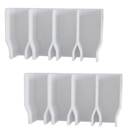 Extendable Wall-Mounted Drying Rack - Clothes Hanger Holder - Wall-Mounted Clothes Rack - Folding Clothes Rack - Hanging Drying Rack - Bathroom Organizer - No Drilling Needed - Clothes Rail - Laundry Room Accessories - Suction Cup Mount - Gray - 1 Piece