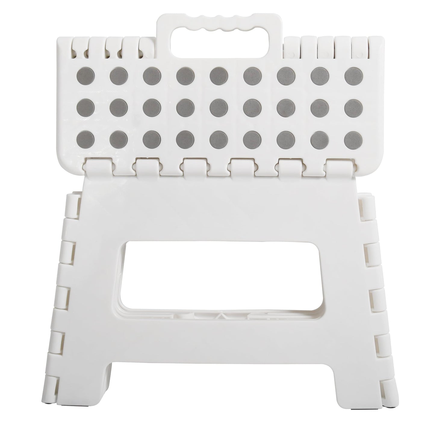 White small thick anti slip folding stool for outdoor camping, portable folding stool for home use, multifunctional home leisure, Gaomaza