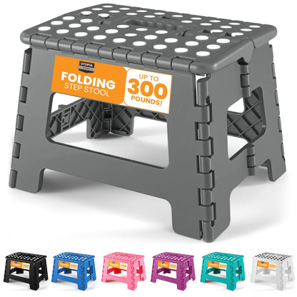 Gray Medium Thick Anti slip Folding Stool Outdoor Camping Portable Folding Stool Home Multi functional Home Leisure Gaomaza