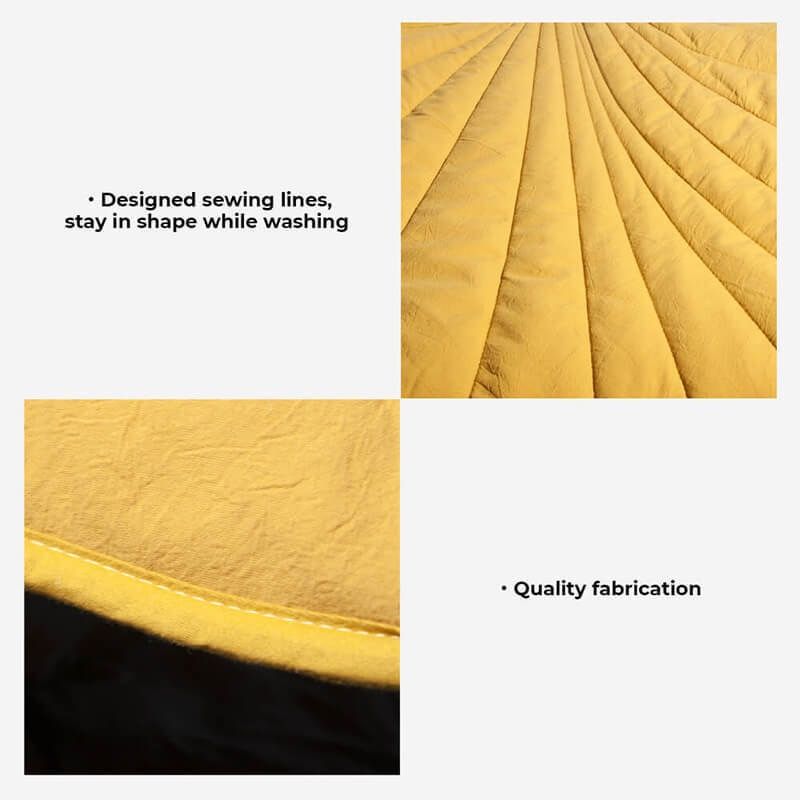 Ginkgo Leaf Shaped Pet Mat – Thickened Multi-Use Plush Blanket & Cushion for Cats and Dogs, All-Season Floor Bed, Crate Pad and Cozy Throw (Pink)