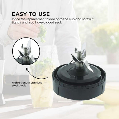 For Nutri Ninja 5 Fin Extractor Blade Replacement Compatible with QB3000 Series