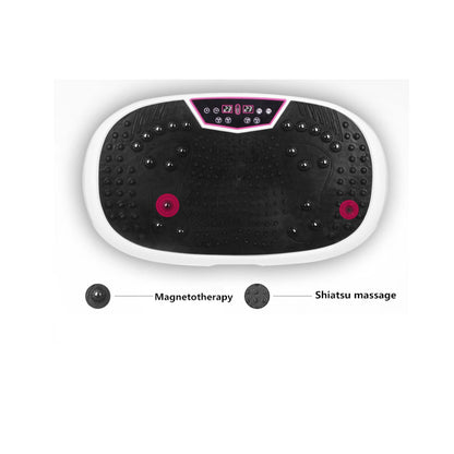 Social Hike Red Mini Vibration Plate - Vibrating Exercise Machine Platform