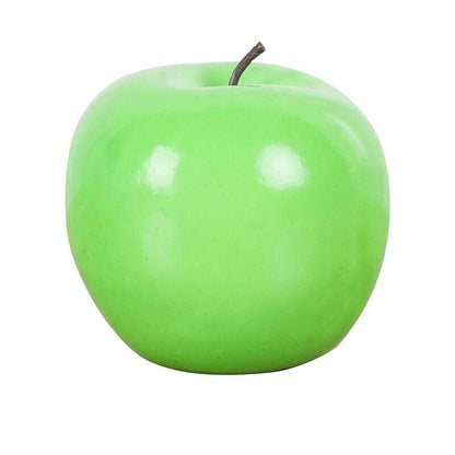 10 X Artificial Green or Red Apples for Home Party Wedding and Shop Decor - Red