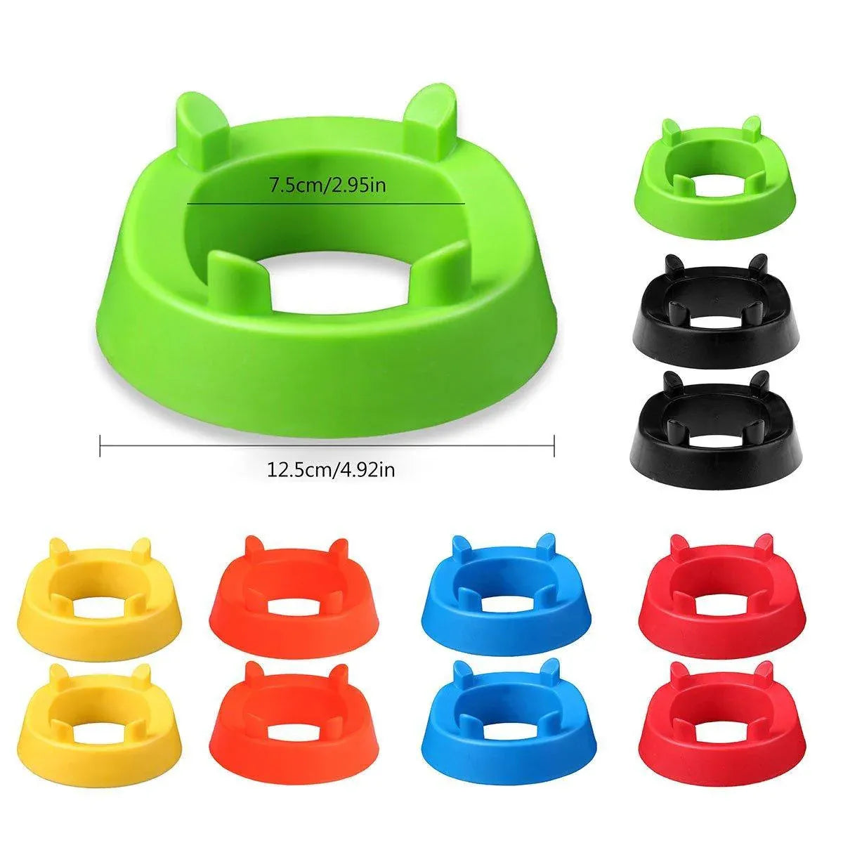 2PCS Football Basketball Volleyball Storage Stand Multi-Functional Ball Holder - Green