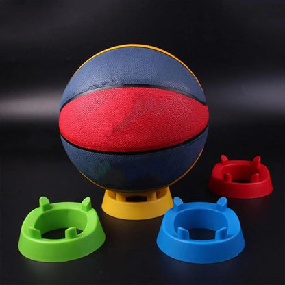 2PCS Football Basketball Volleyball Storage Stand Multi-Functional Ball Holder - Green