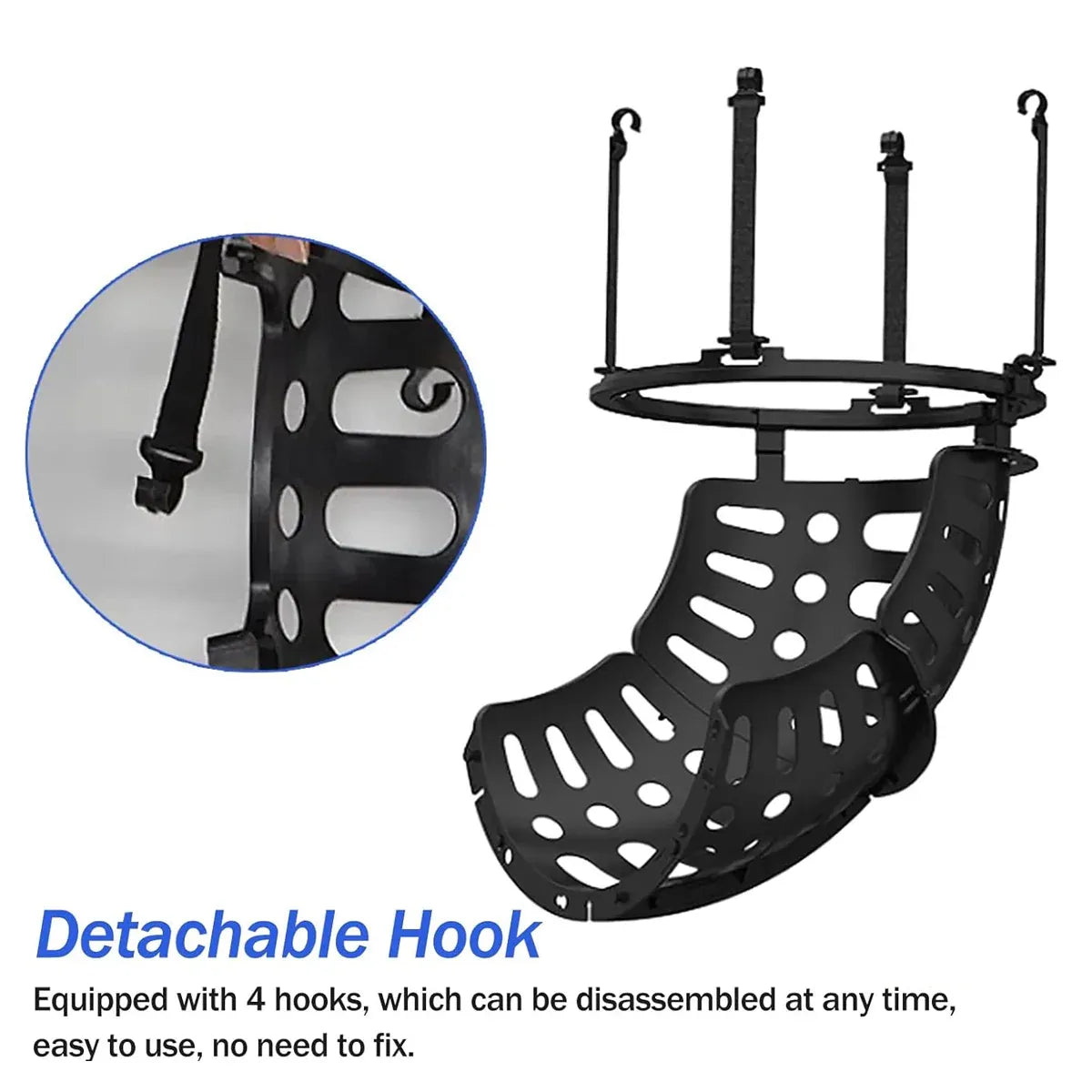 Basketball Ball Return Attachment Rebound Net Training Shot Practice Hoop System
