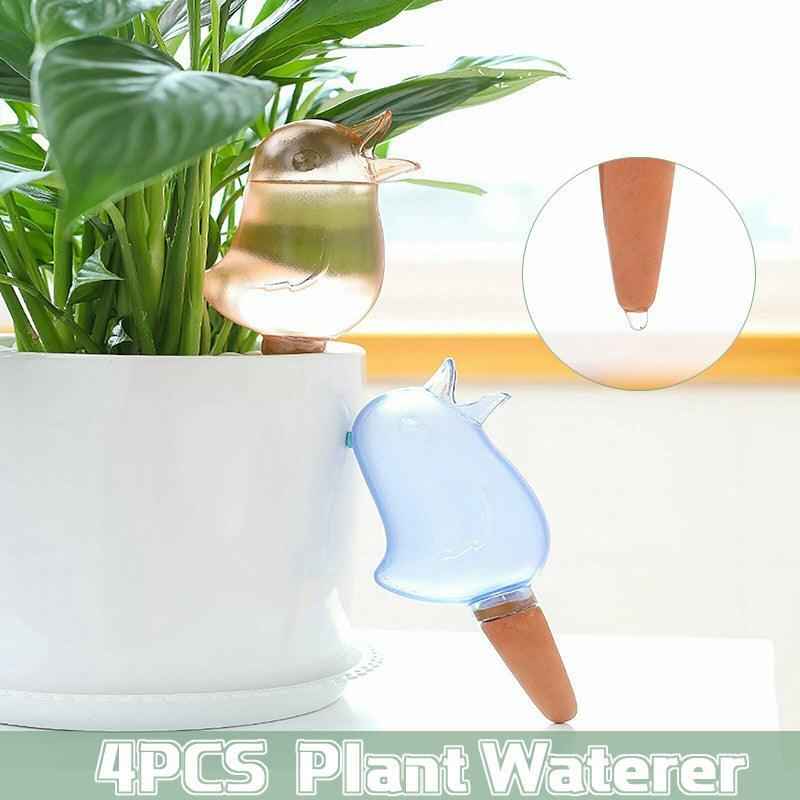 4Pcs Plant Self Watering Spikes Pot Drip Irrigation Garden Tool Plant Waterer Au